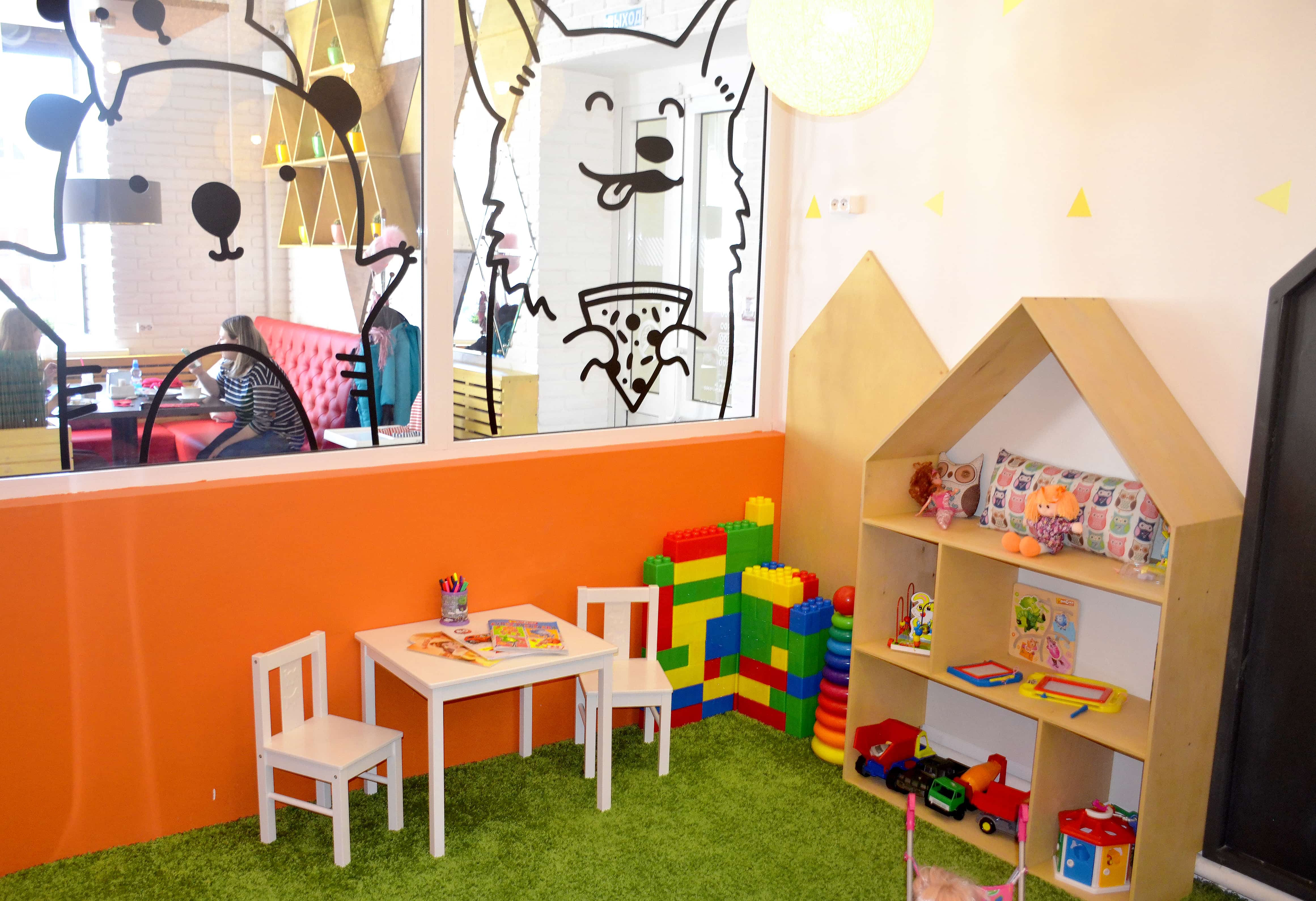 Детская комната в ПиццаФабрике в Рыбинске